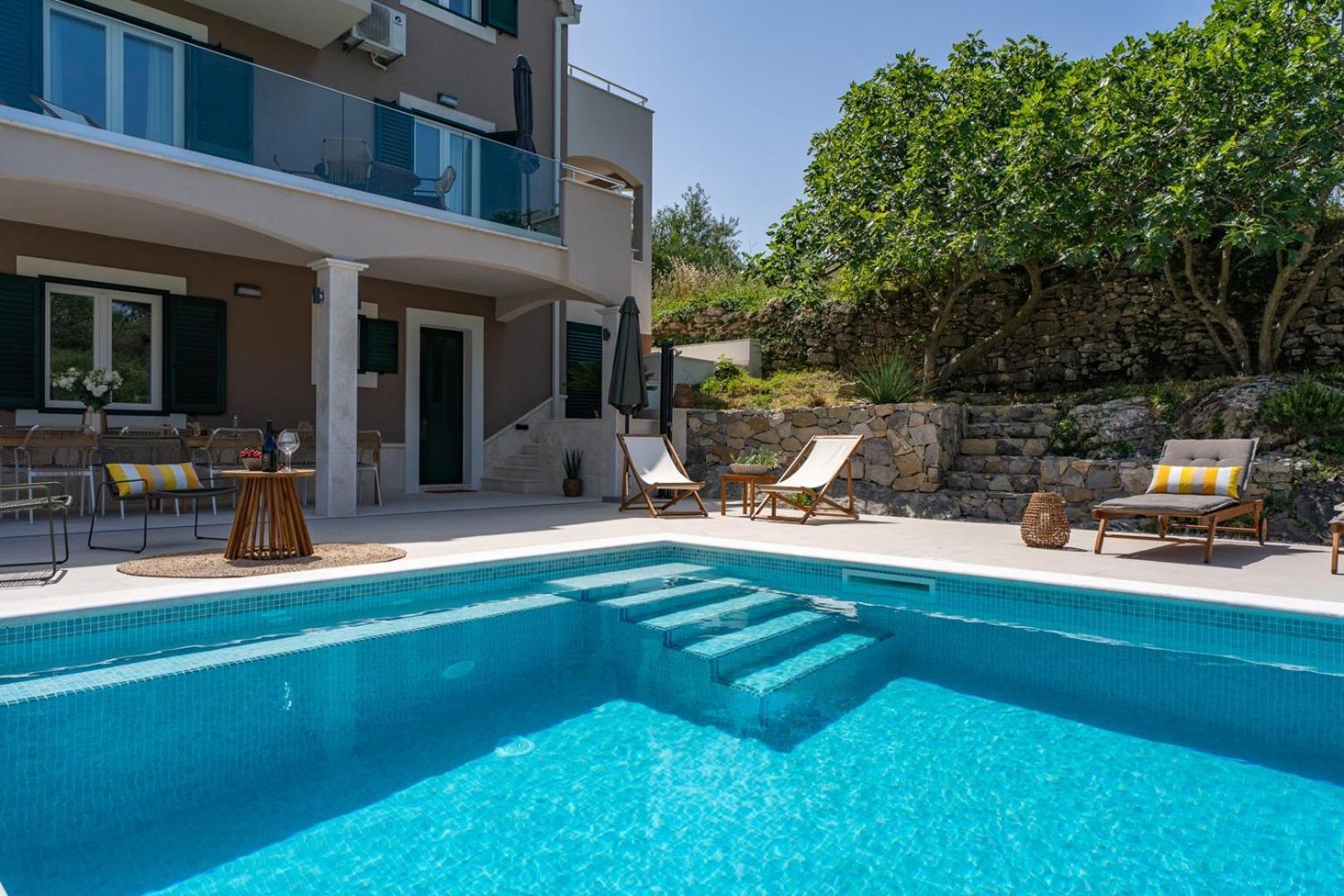 New! Villa Mamma Mia, A 6-Bedroom Property With 40Sqm Pool Podstrana Exteriör bild